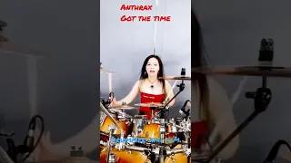 Anthrax- Got the time #drumcover @AmiKim  @artisanturkcymbals4168