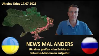 Ukrainer Krieg: Angriff auf Krim Brücke - Neue Eskalation und Vergeltung? Getreide-Deal eingestellt