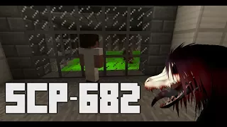 SCP-682 Minecraft Containment Breach [Hard-to-Destroy Reptile]