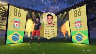 FIFA 18 FUT first pack opened. Walkout  !