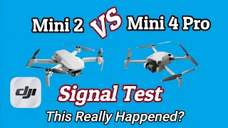 DJI Mini 4 Pro vs Mini 2 Signal Test