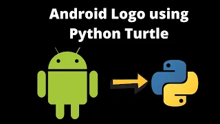 How to Draw an Android Logo with 🐍Python Turtle 🐢