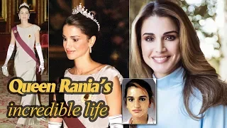 The incredible life of Queen Rania of Jordan - 'the most beautiful consort in the world'