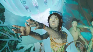 AVATAR 2 : THE WAY OF WATER | Kiri Uses Eywa's Power vs Sky People Scene | 4K IMAX - Dolby Atmos