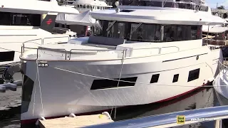 2019 Sirena 58 Luxury Yacht - Deck and Interior Walkaround - 2018 Fort Lauderdale Boat Show