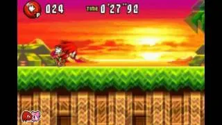 Sonic advance 3 - Sunset Hill act 3 Knuckles & Amy - (00:51:88)