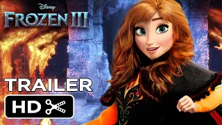 FROZEN 3 (2023) Animated Teaser Concept Trailer - Idina Menzel, Kristen Bell Disney Elsa Kids Movie