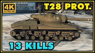 World of Tanks | T28 Prototype - 13 Kills - 5,5K Damage - 1 VS 7 Gameplay