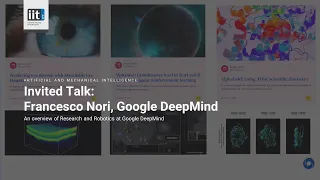 Invited talk: An overview of Research and Robotics at Google DeepMind by Francesco Nori, DeepMind