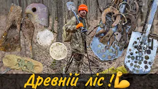 Цей ліс нас здивував!Частіше б так копати!)Відкрили весняний сезон з Xp Deus👍Трояк,нак,сокира...