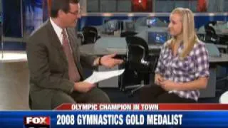 Nastia Liukin on Fox 25