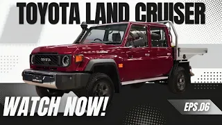 Unleashing the Legend: 2024 Toyota Land Cruiser 70 Series Facelift | Rugged Revival