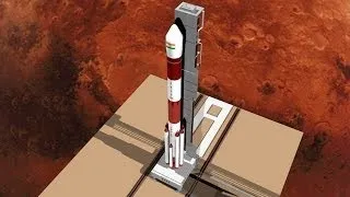 Mars Orbiter Mission ISRO PSLV Animation