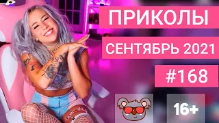 😂 ЛУЧШИЕ ПРИКОЛЫ СЕНТЯБРЬ 2021 | Я РЖАЛ ДО СЛЕЗ | Выпуск №168