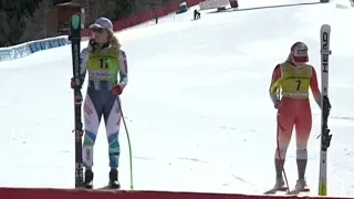 Ski Alpin Women's last Downhill this year 2023 Highlights - Soldeu