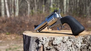 Shooting steel with the BFR in 44 Mag.