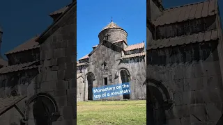 Visit Armenia 🇦🇲 Beautiful haghpat monastery 😊 #travel #armenia #monastery