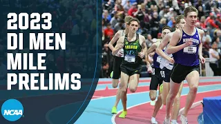 Men's mile prelims - 2023 NCAA indoor track and field championships