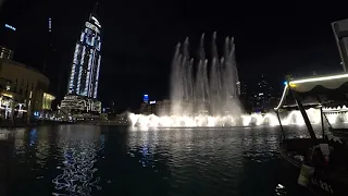 Фонтан дубай красивая арабская музыка ОАЭ Эмираты