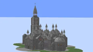 Cathédrale Saint-Front de Périgueux sur Minecraft [Créatif]