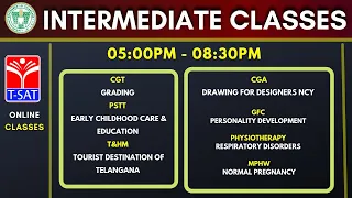 T-SAT || Intermediate Online classes  -  Evening Session || 20.07.2021