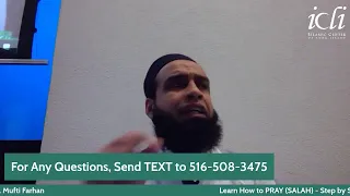 Learn How to PRAY (SALAH) - Step by Step Guide As Prophet Muhammad Prayed- Dr. Mufti Farhan