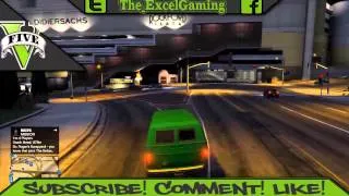 Green Slam Van - GTA ONLINE Stunt Challenge