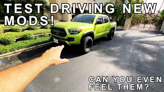 Test Driving The Toyota Tacoma After New Mods