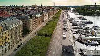 Nybrokajen Strandvägen Östermalm Norrmalm Stockholm