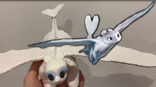 How To Train Your Dragon: Light Fury Clay Sculpt