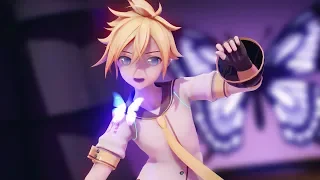 【MMD】Butterfly on Your Right Shoulder / 右肩の蝶 by Nori-P【YYB Len Kagamine/鏡音レン 10th Anniversary】