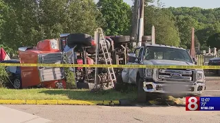 At least 6 injured after dump truck crash in Willimantic