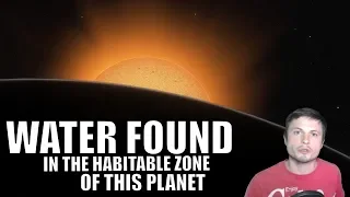 Scientists Find Water Around a Habitable Zone Planet K2-18b