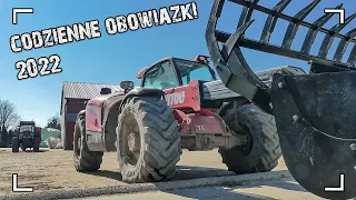 Codzienne Obowiązki w Produkcji Mleka 2022 !!!☆Mieszanie Paszy ☆Karmienie Krów ☆ TheDeutzTeam☆