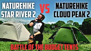 First look Naturehike Cloud Peak 2 and Naturehike Star River 2. Which one to pick?