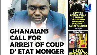 #FixTheCountry Convener Arrested, Interview with Felix Kwakye Ofosu and more... | Inside Pages