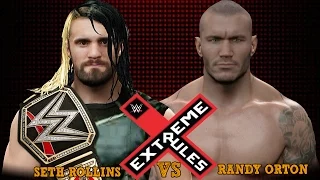 WWE Extreme Rules 2015 - Seth Rollins vs Randy Orton Steel Cage Match Promo ( WWE 2K15 )