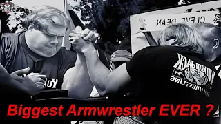 The Armwrestling Legend Cleve Dean | Biggest Armwrestler Ever !