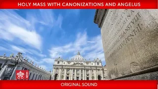 Pope Francis-Holy Mass with Canonizations and Angelus - 2019-10-13