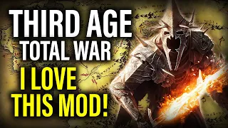 THIS LORD OF THE RINGS TOTAL WAR MOD IS BETTER THAN OFFICIAL LOTR GAMES! - THIRD AGE 2022 REVIEW