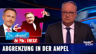 Gefangen in der Ampel: Wie die FDP Opposition in der Regierung spielt | heute-show vom 28.04.2023