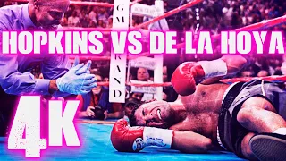 Bernard Hopkins vs Oscar De La Hoya (Highlights) 4K