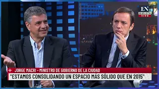 Jorge Macri: "No veo candidato a Mauricio Macri"