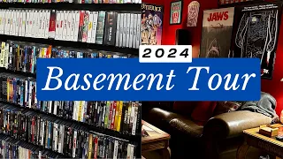 Movie Room Tour 2024 | Basement Tour 2024