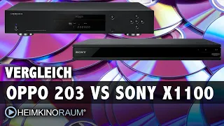 Vergleich 4K UltraHD Blu-Ray Player: Oppo UDP-203 gegen Sony UBP-X1100ES