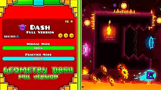 "Dash Full Version" By  @MATHIcreatorGD  & Me | OFFICIAL SHOWCASE | Geometry Dash [2.2]