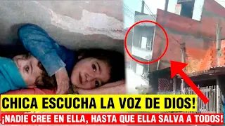 Chica OYE LA VOZ DE DIOS y nadie le cree cuando advierte que el edificio iba a colapsar