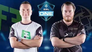 CS:GO - Flipsid3 vs. NiP [Overpass] Map 1 - ESL One Cologne 2016 - Group B Decider