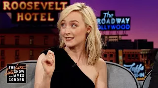 Saoirse Ronan Misspelled Ed Sheeran's Tattoo On Purpose