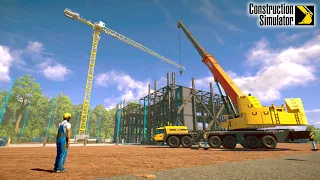 Timelapse👷‍♂️Multiplayer👷‍♂️Gameplay 🚧 Spaceport Expansion Part Eight 🚧Construction Simulator 23